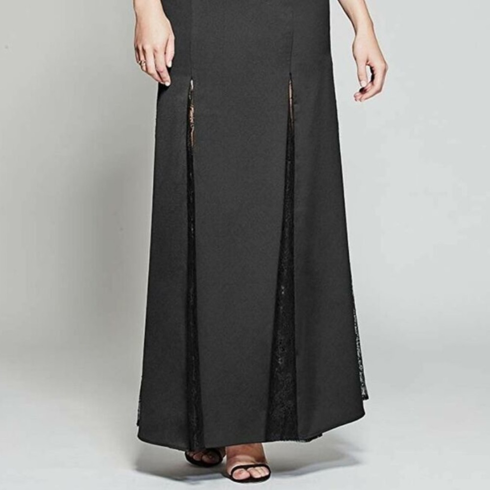 Marciano Guess Black Diana Maxi Dress NWT Sz Medium - Picture 11 of 15